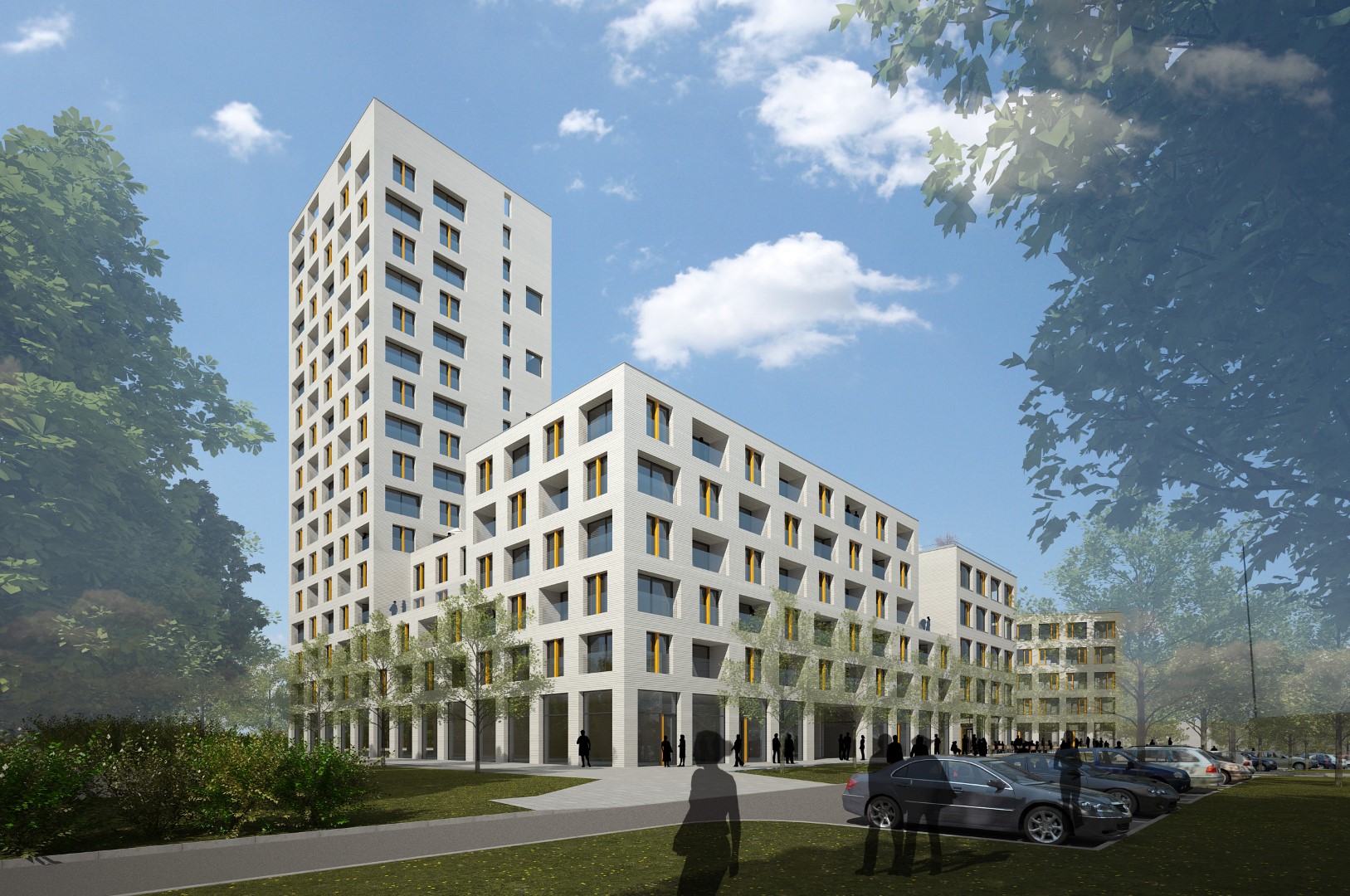 Zakoupili jsme nový projekt výškové 17. podlažní budovy v Brně 